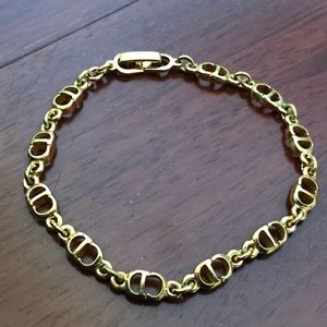 Dior CD Gold Tone Bracelet